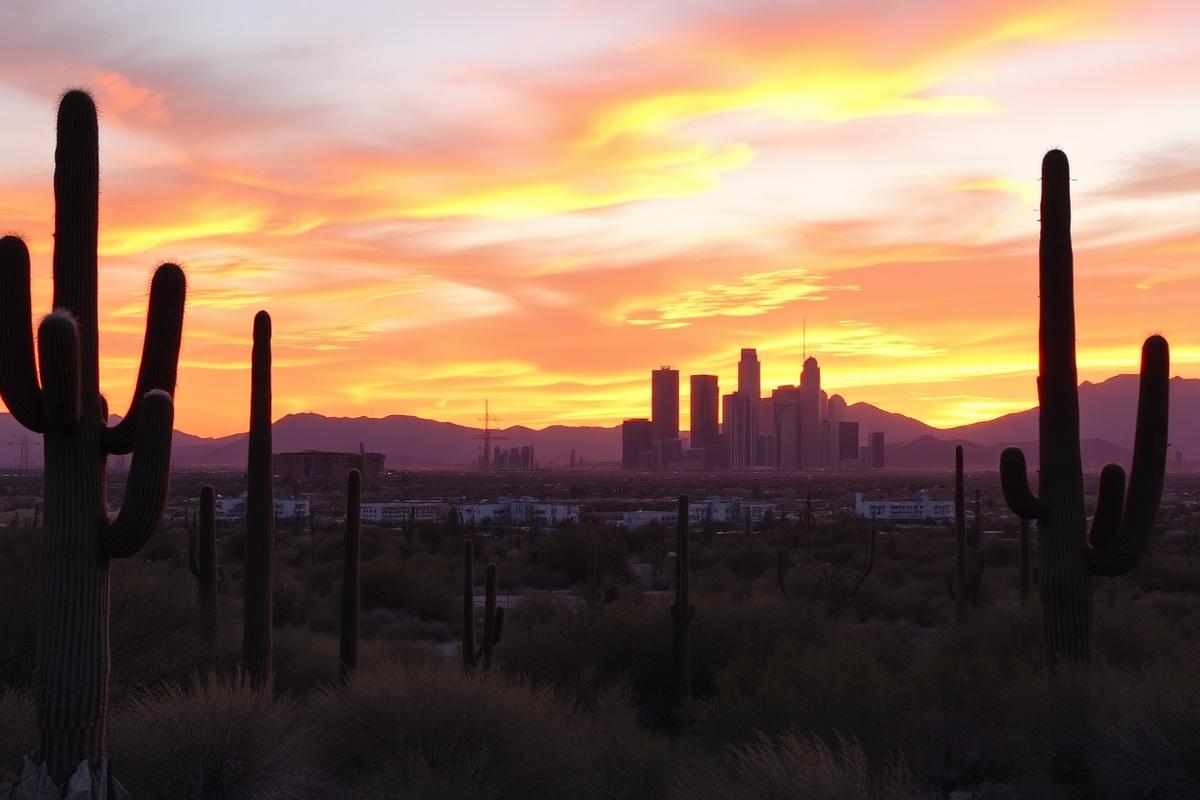 Phoenix skyline